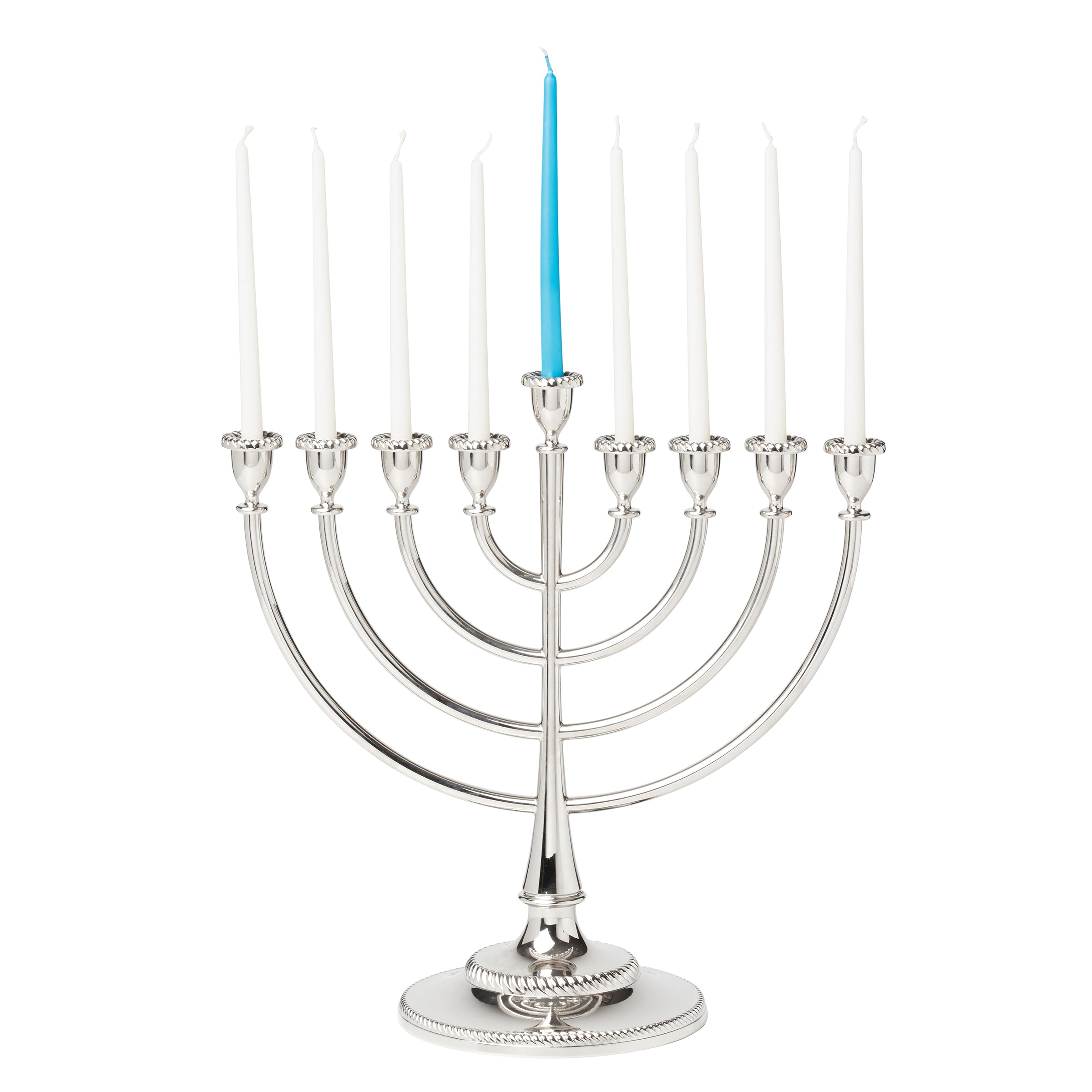 Lenox Everyday Flatware Roseland Silver Menorah - Image 2