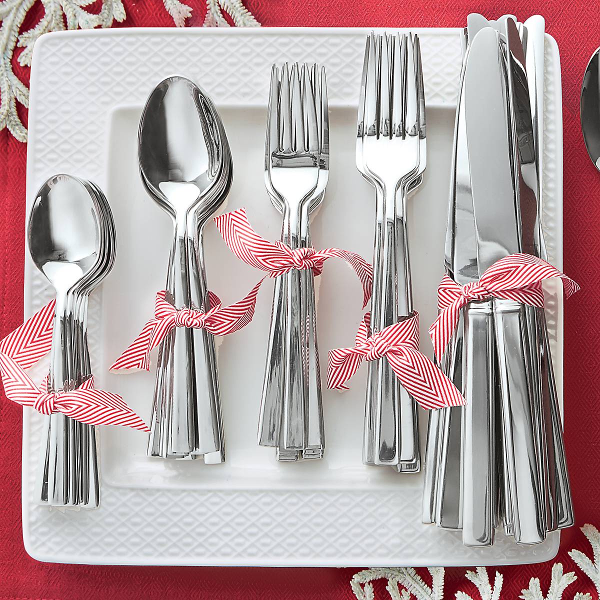 Lenox Everyday Flatware Cole 65-Piece Flatware Set - Image 5
