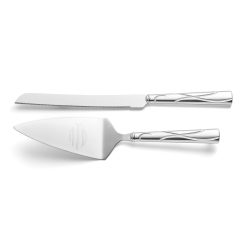 Alternative view of Lenox Everyday Flatware Personalized Adorn 2-Piece Cake Knife & Server Set