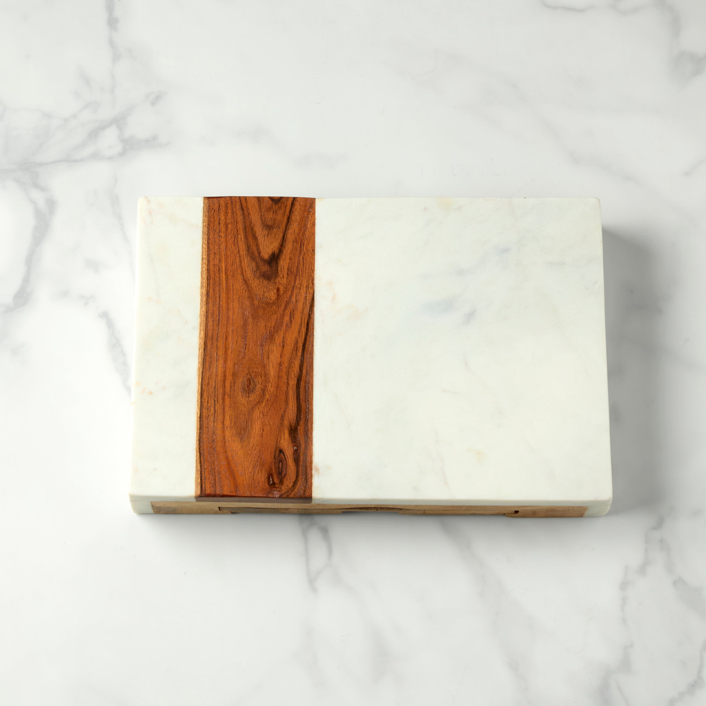 Lenox Everyday Flatware Marble & Wood Serving Board with Cheese Server Set - Image 2