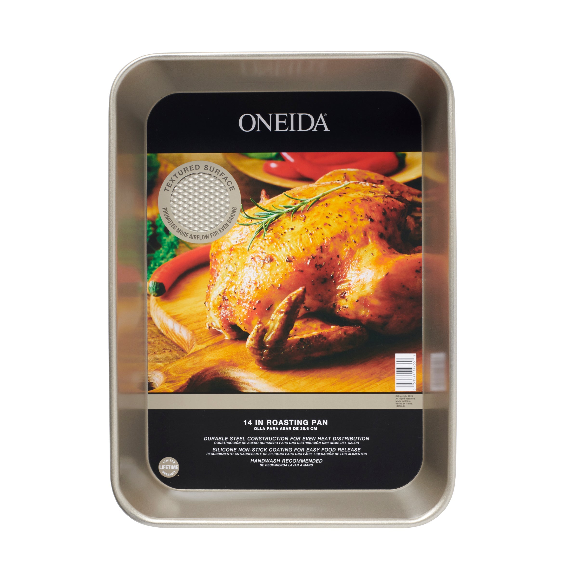 Lenox Everyday Flatware Oneida Kitchen 14 Textured Roasting Pan