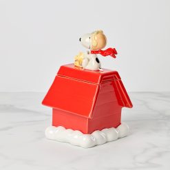 Alternative view of Lenox Everyday Flatware Chef Snoopy Figural Cookie Jar