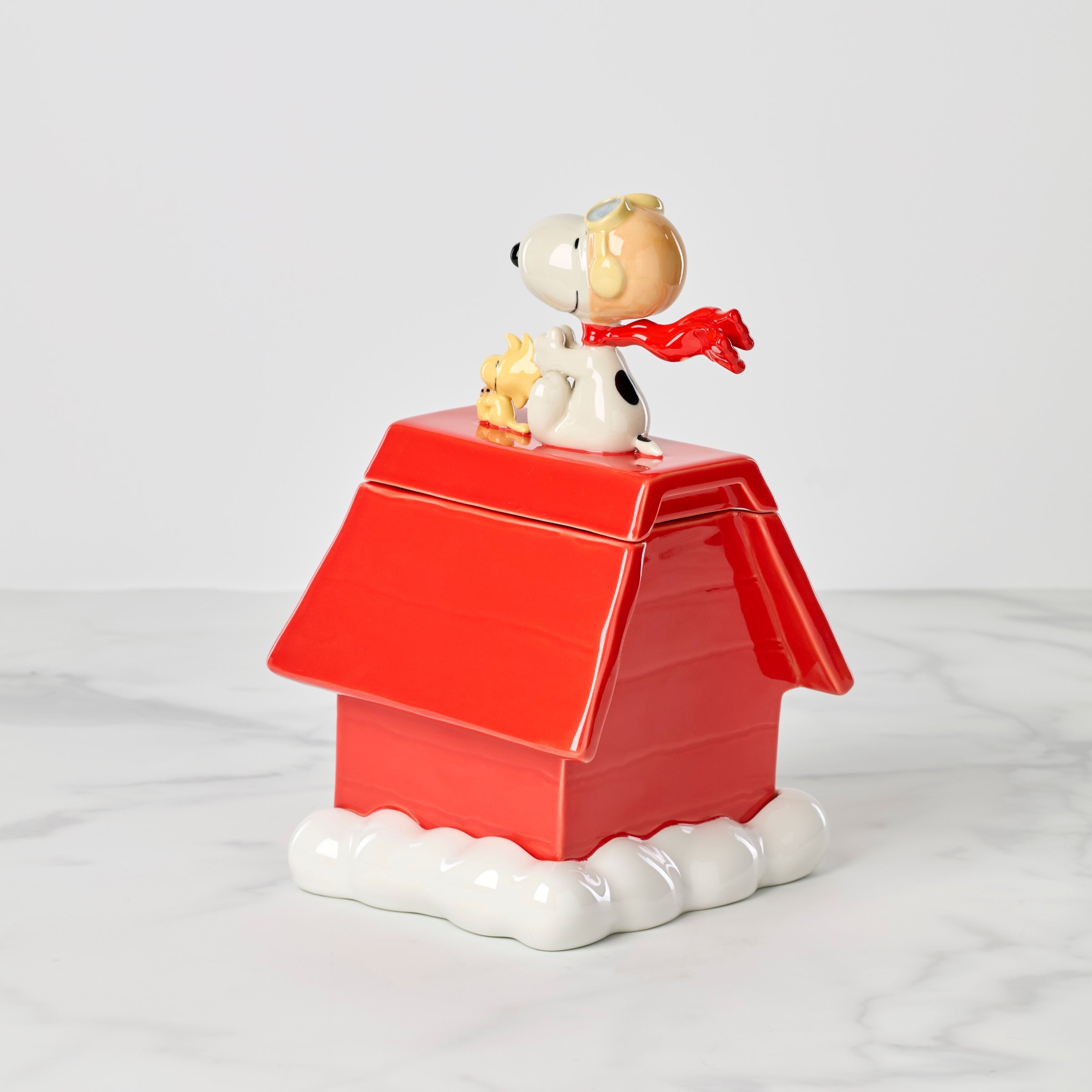 Lenox Everyday Flatware Chef Snoopy Figural Cookie Jar - Image 2
