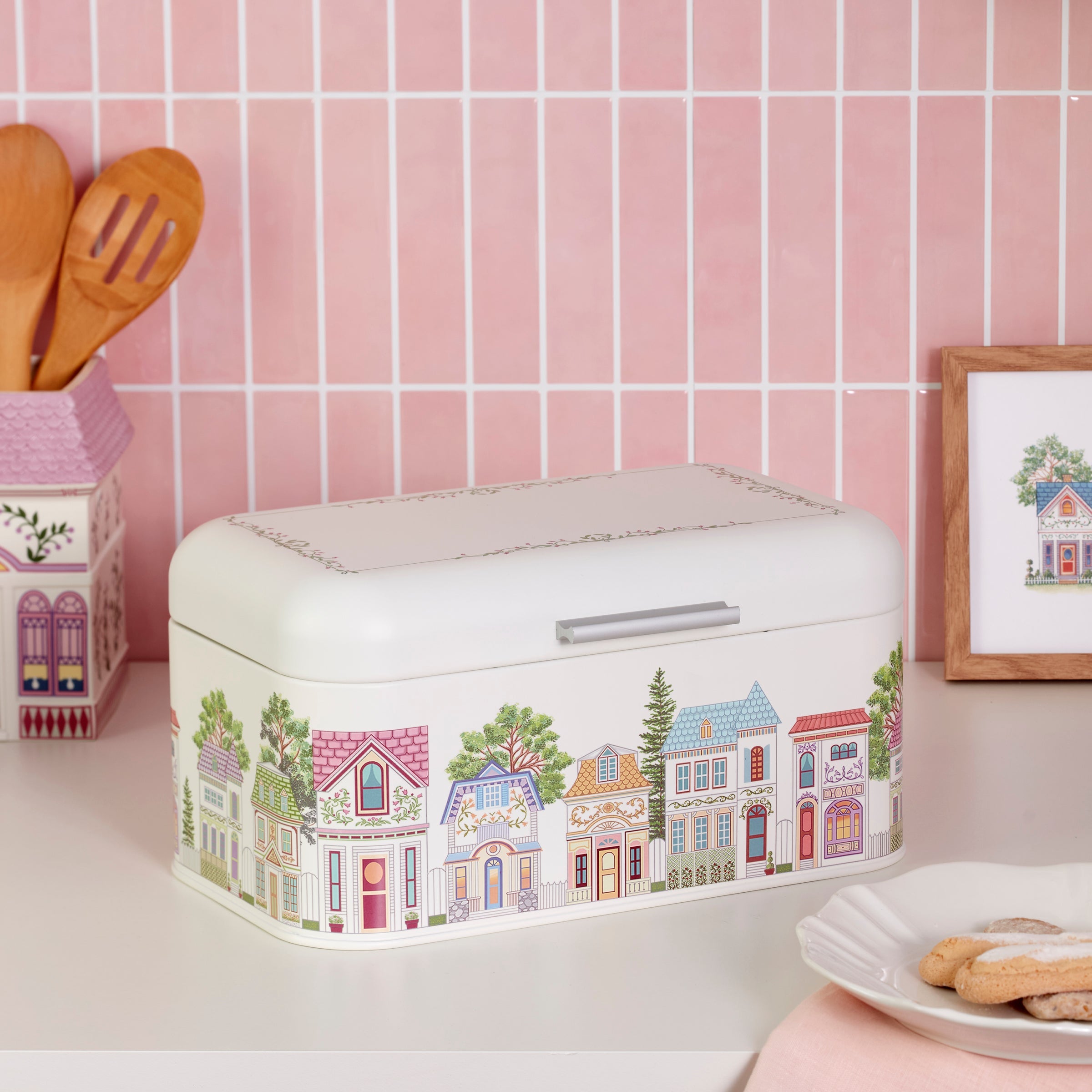 Lenox Everyday Flatware Lenox Spice Village Bread Box - Image 3