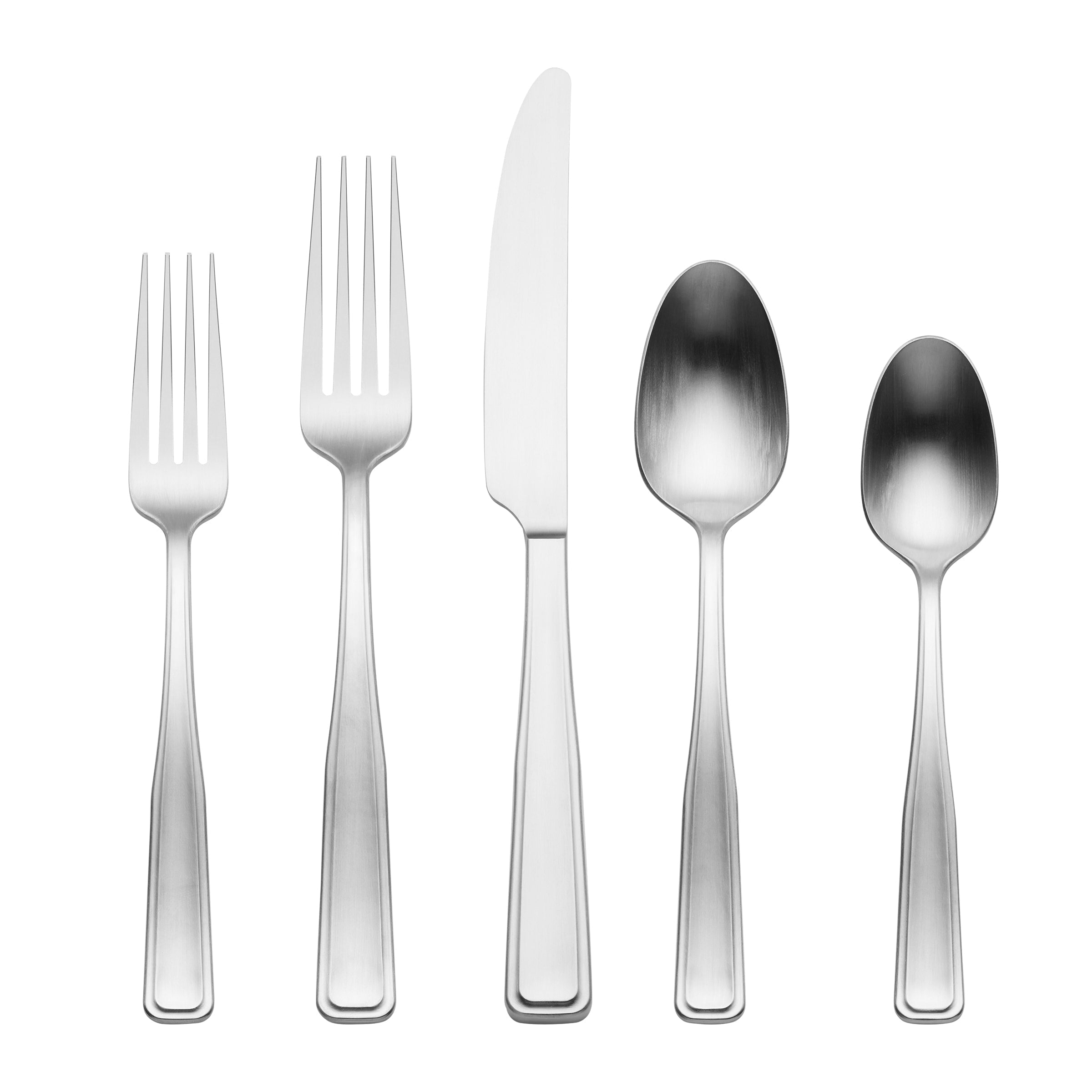 Lenox Everyday Flatware Reid Satin 20-Piece Flatware Set