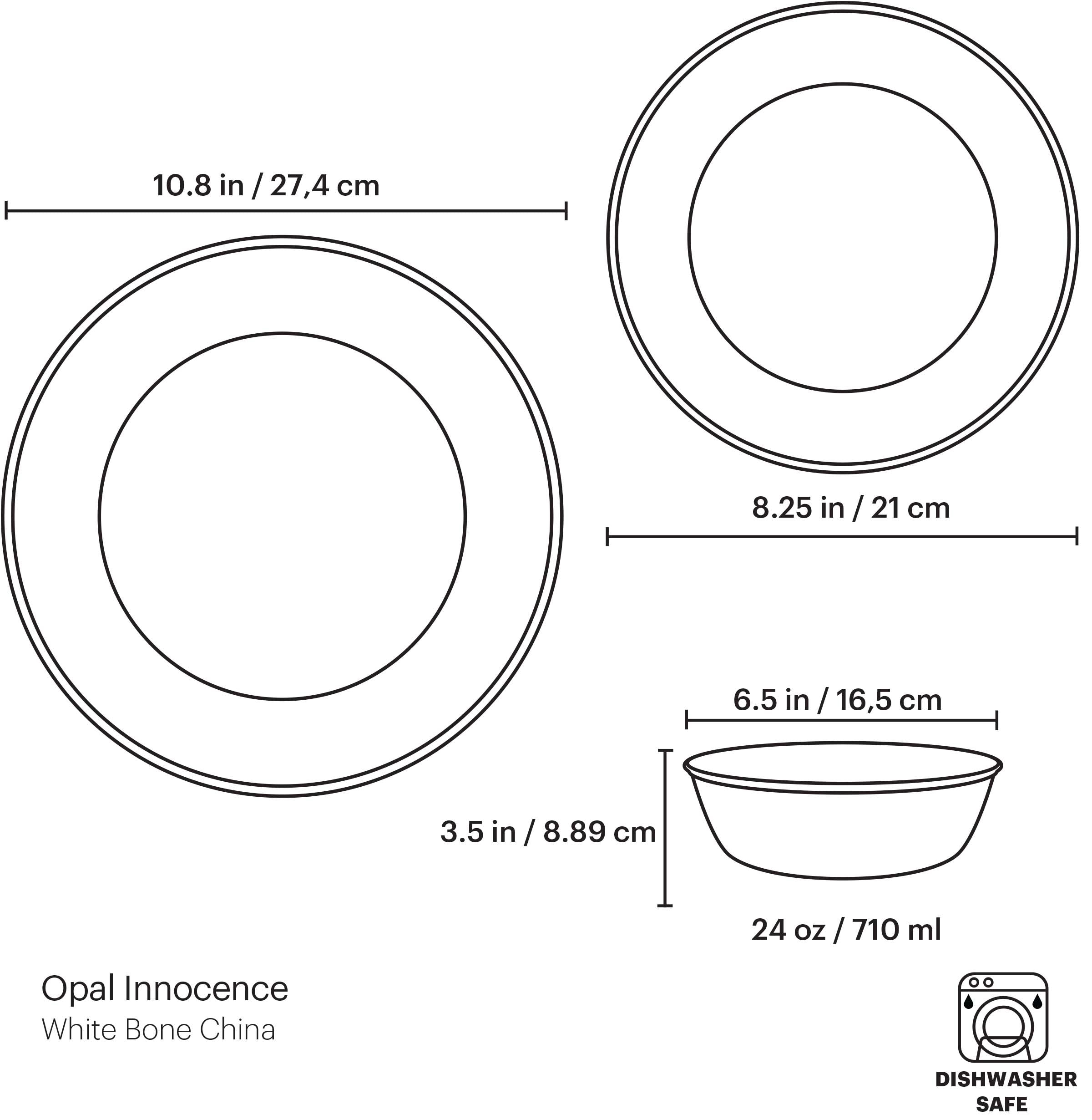 Lenox Everyday Flatware Opal Innocence 3-Piece Place Setting - Image 5