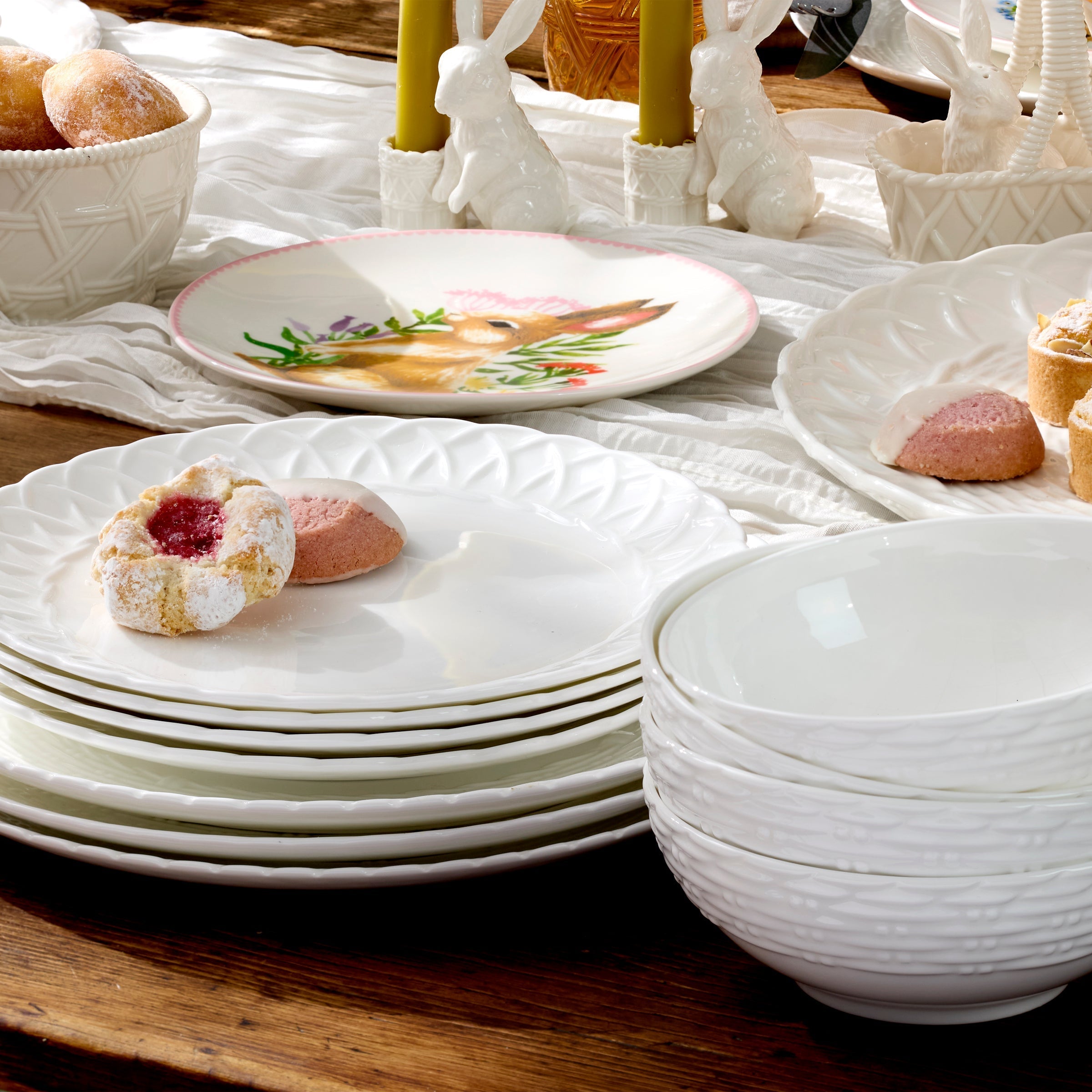 Lenox Everyday Flatware Wicker Creek 12-Piece Dinnerware Set - Image 6