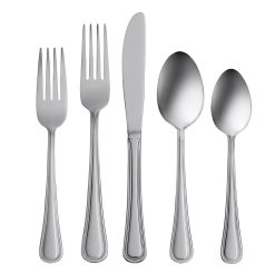 Lenox Everyday Flatware Tress 50-Piece Flatware Set