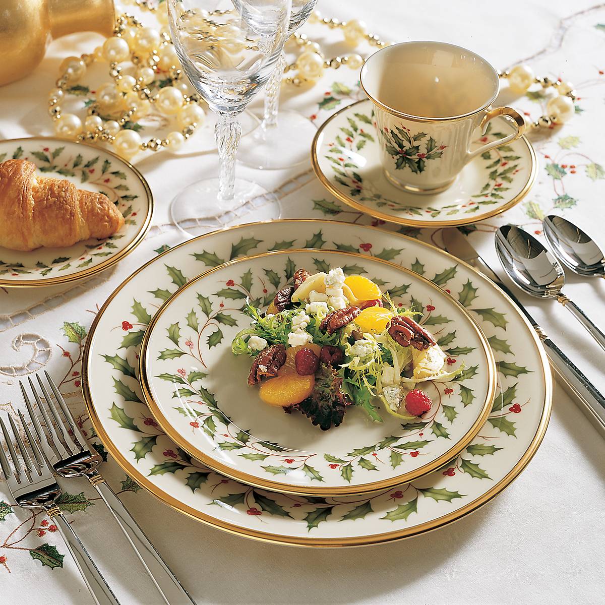 Lenox Everyday Flatware Holiday 5-Piece Place Setting - Image 5