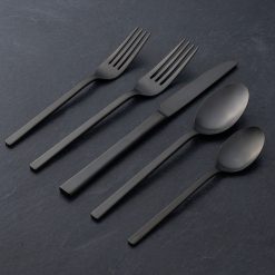 Alternative view of Lenox Everyday Flatware Allay Midnight 20-Piece Flatware Set