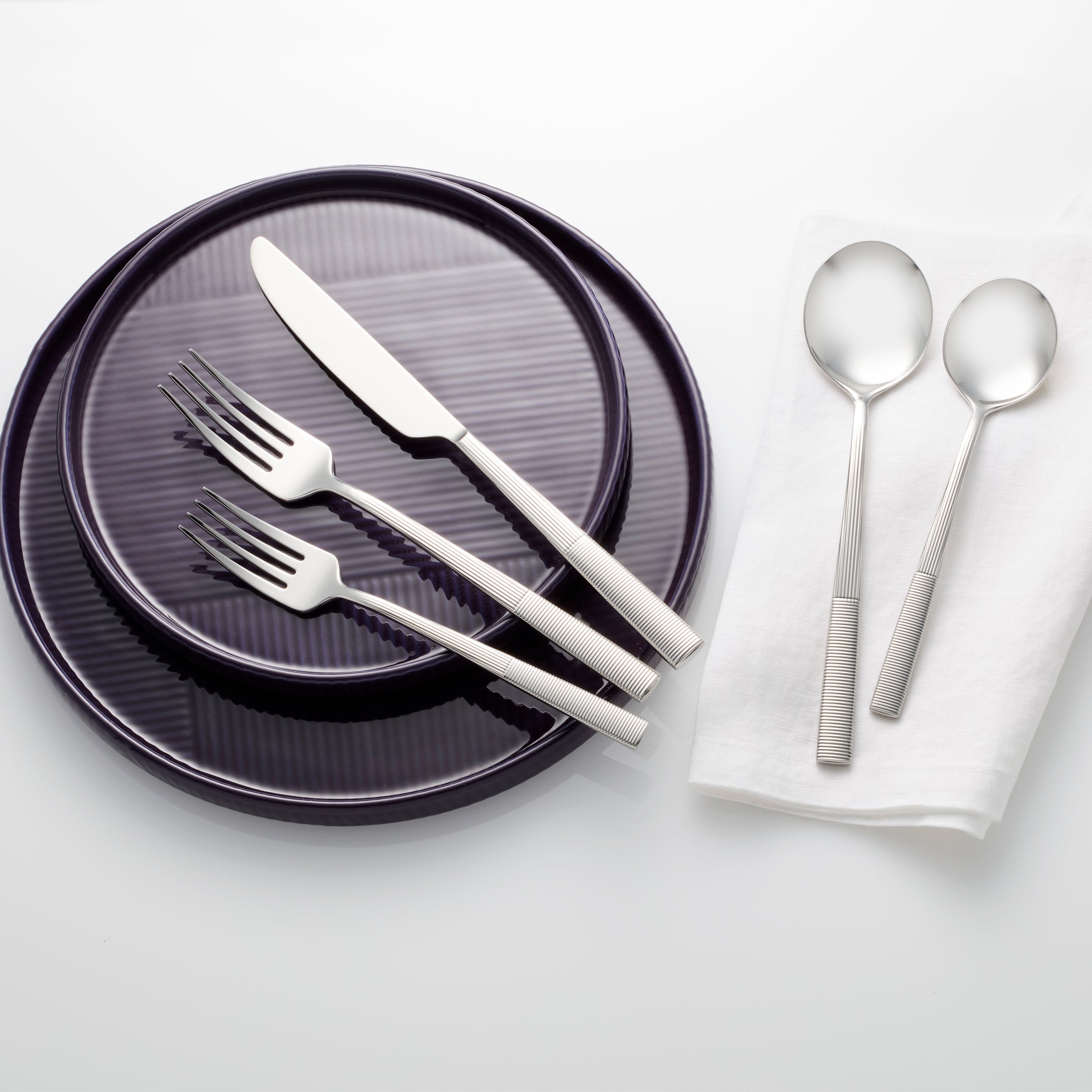 Lenox Everyday Flatware Modulus 20-Piece Flatware Set - Image 4