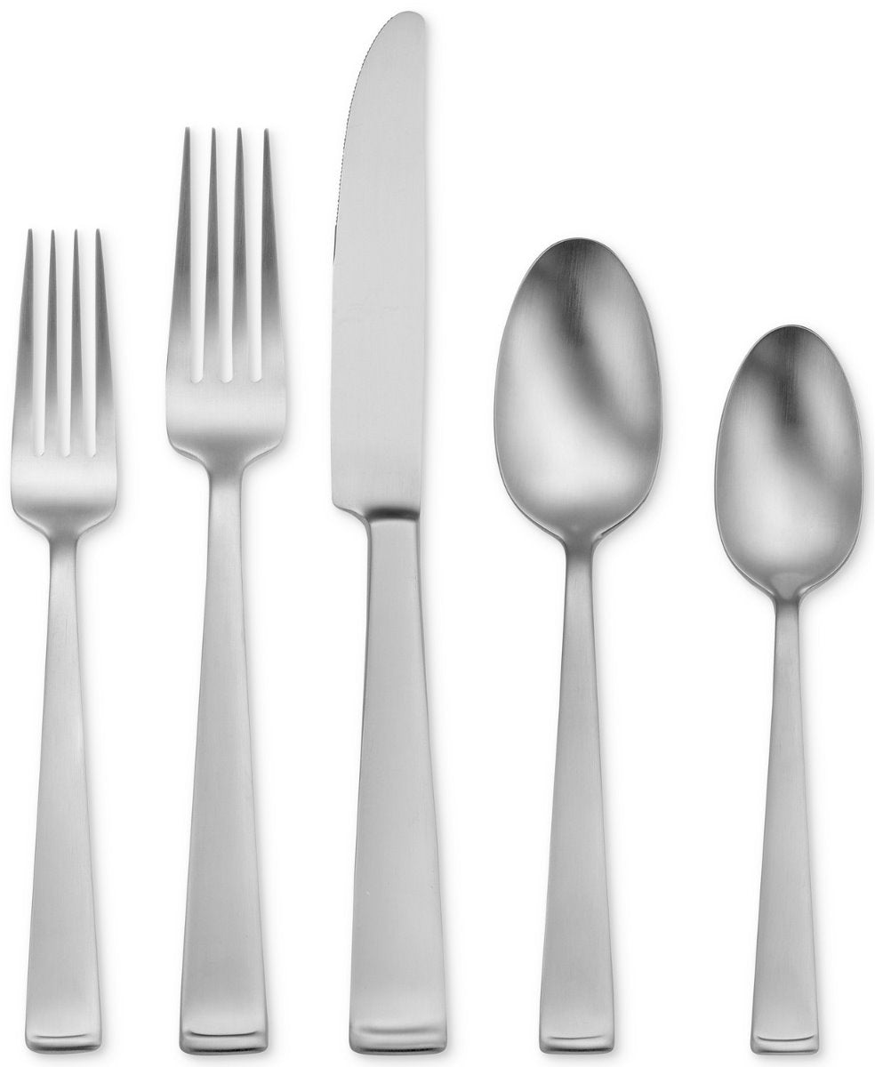 Lenox Everyday Flatware Lewin Satin 65-Piece Flatware Set