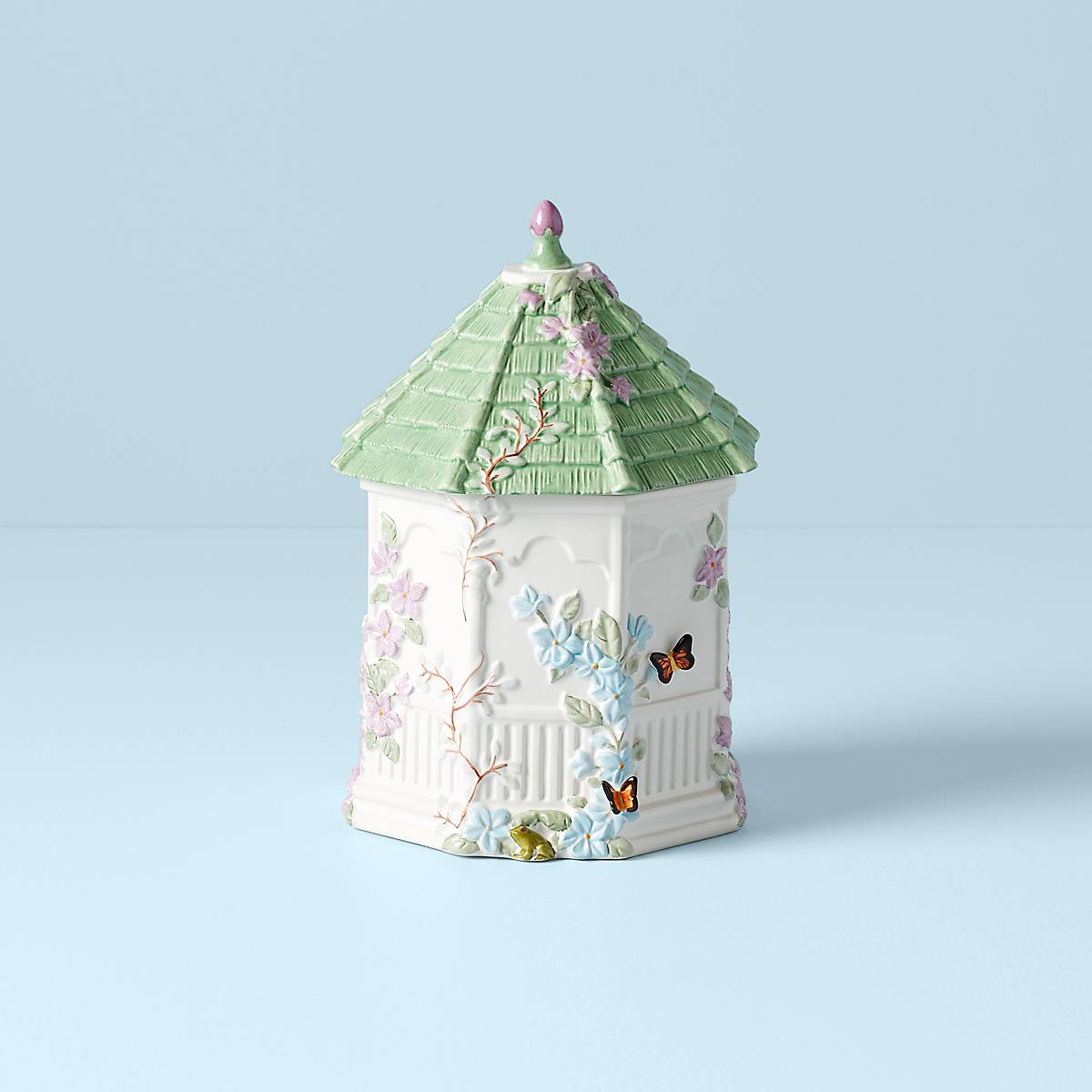 Lenox Everyday Flatware Butterfly Meadow Figural Cookie Jar