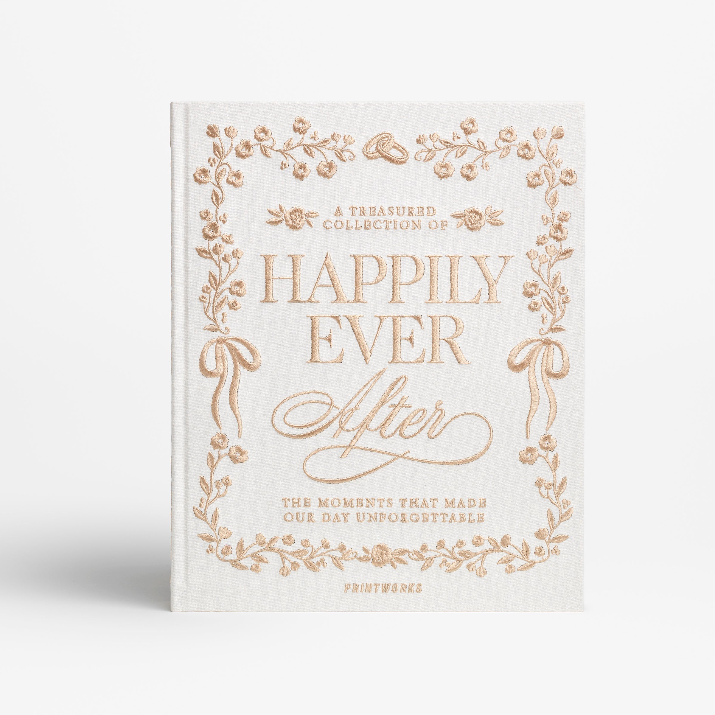 Lenox Everyday Flatware Happily Ever After Embroidered Wedding Photo Album - Image 4