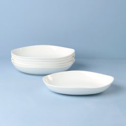 Lenox Everyday Flatware Studio 1414 Curve Pasta Bowls, Set of 6