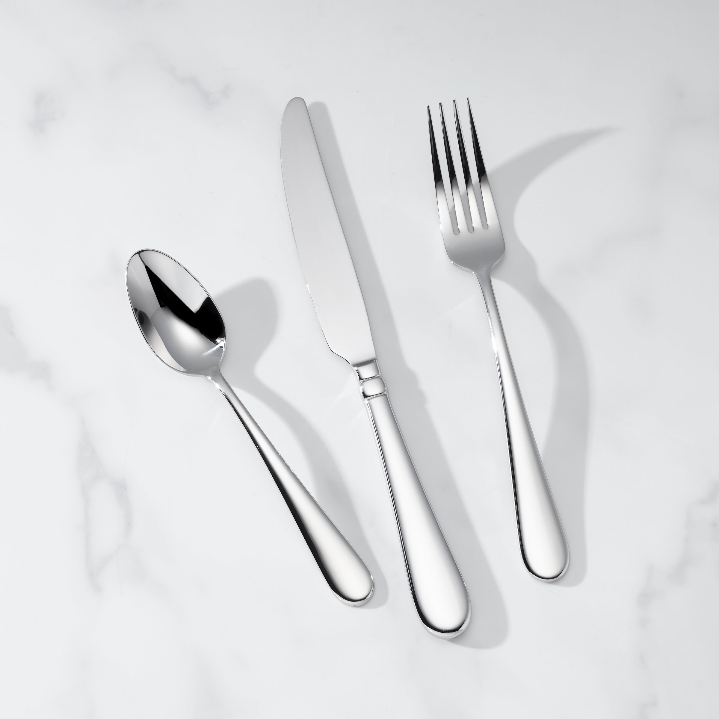 Lenox Everyday Flatware Studio 1414 Mirror 24 Piece Flatware Set with Caddy - Image 2