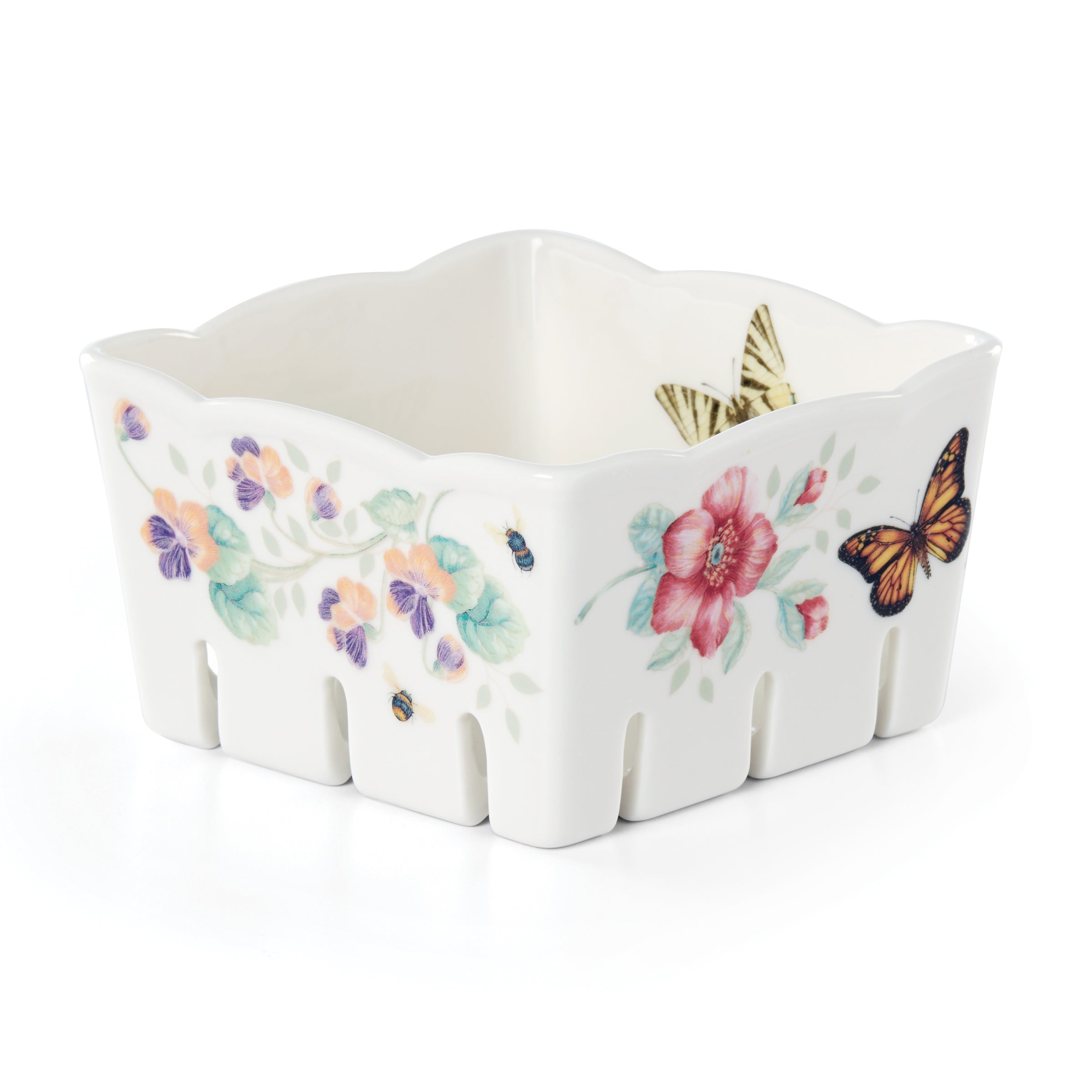 Lenox Everyday Flatware Butterfly Meadow Berry Bowl - Image 4