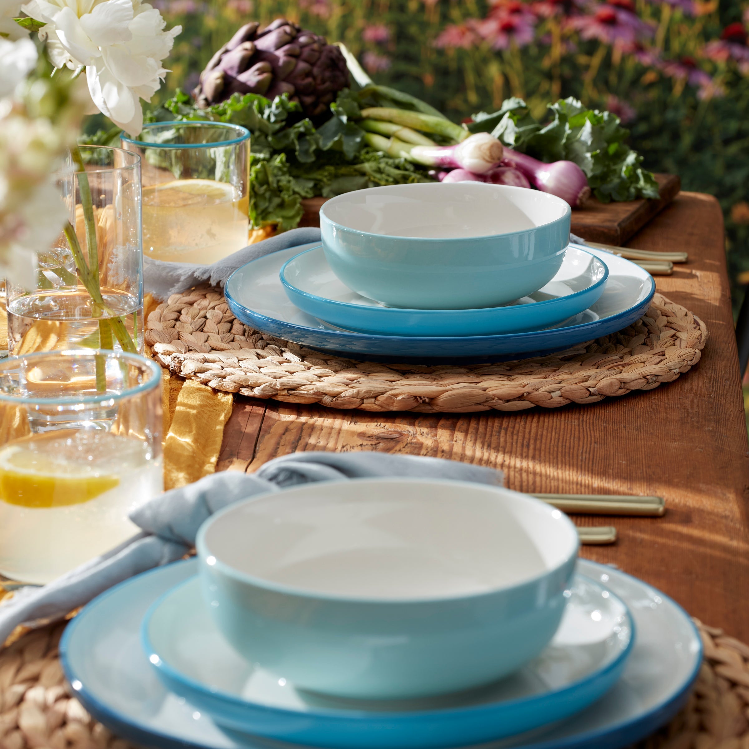 Lenox Everyday Flatware 24 Seven Turquoise 6-Piece Medium Tumbler Set - Image 11