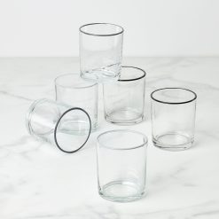 Lenox Everyday Flatware 24 Seven Pumice 6-Piece Medium Tumbler Set
