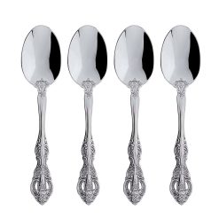 Lenox Everyday Flatware Michelangelo Dinner Spoons, Set of 4