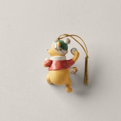 Alternative view of Lenox Everyday Flatware Personalized Pooh's Winter Fun Ornament