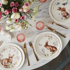 Alternative view of Lenox Everyday Flatware Butterfly Meadow Bunny Accent Plates, Set of 4
