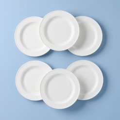 Lenox Everyday Flatware Studio 1414 Rimmed Accent Plates, Set of 6