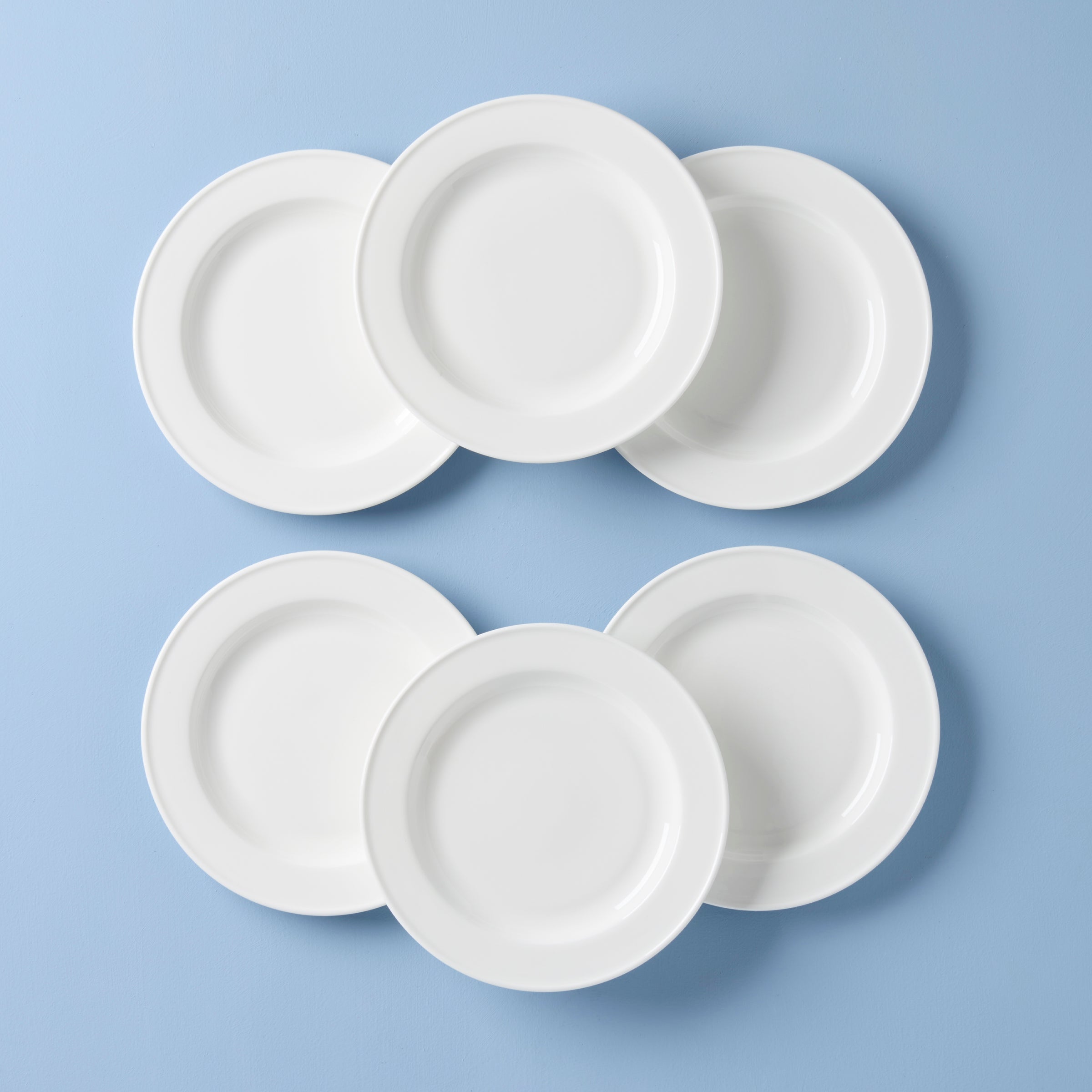Lenox Everyday Flatware Studio 1414 Rimmed Accent Plates, Set of 6
