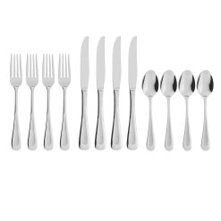 Alternative view of Lenox Everyday Flatware Satin Sand Dune 12-Piece Flatware Set