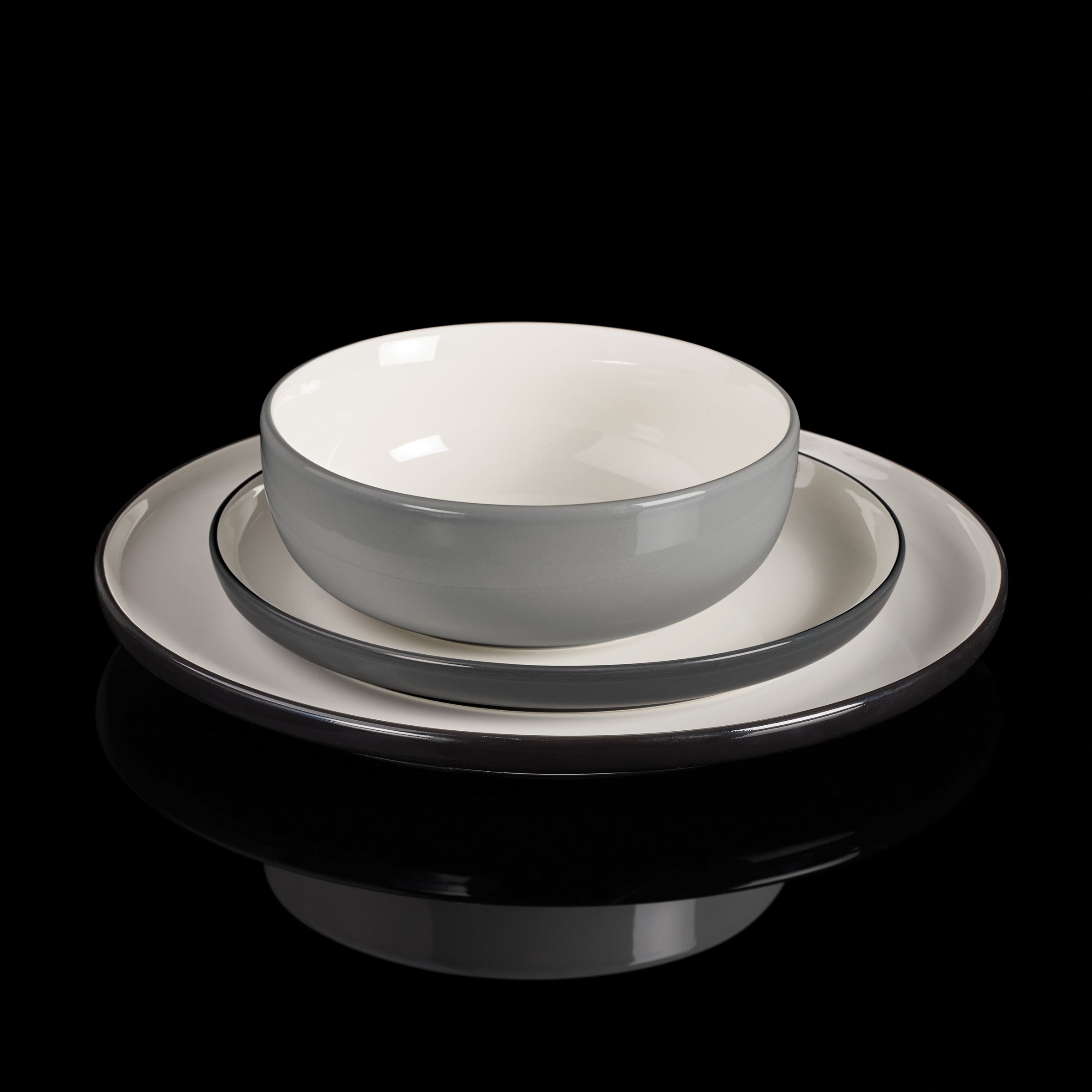 Lenox Everyday Flatware 24 Seven Colors Pumice 12-Piece Dinnerware Set - Image 16