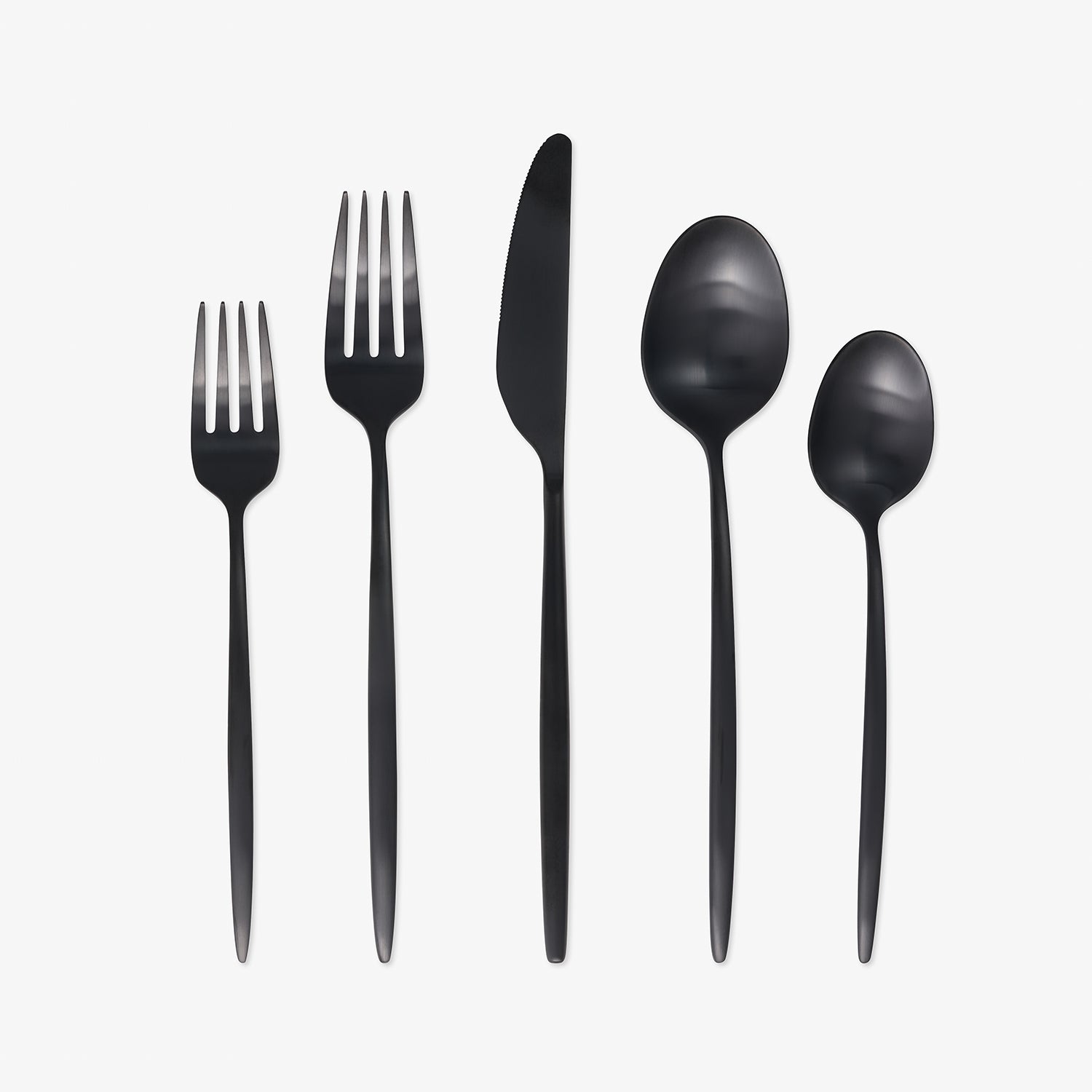 Lenox Everyday Flatware Gaze Black Satin 20-Piece Flatware Set - Image 3