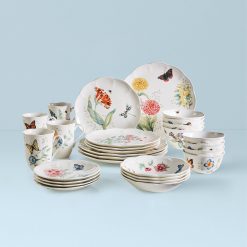 Lenox Everyday Flatware Butterfly Meadow 28-Piece Dinnerware Set