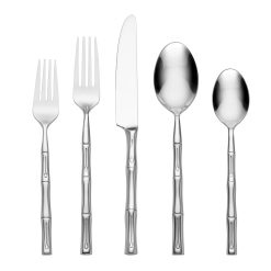Lenox Everyday Flatware Bamboo 20-Piece Flatware Set