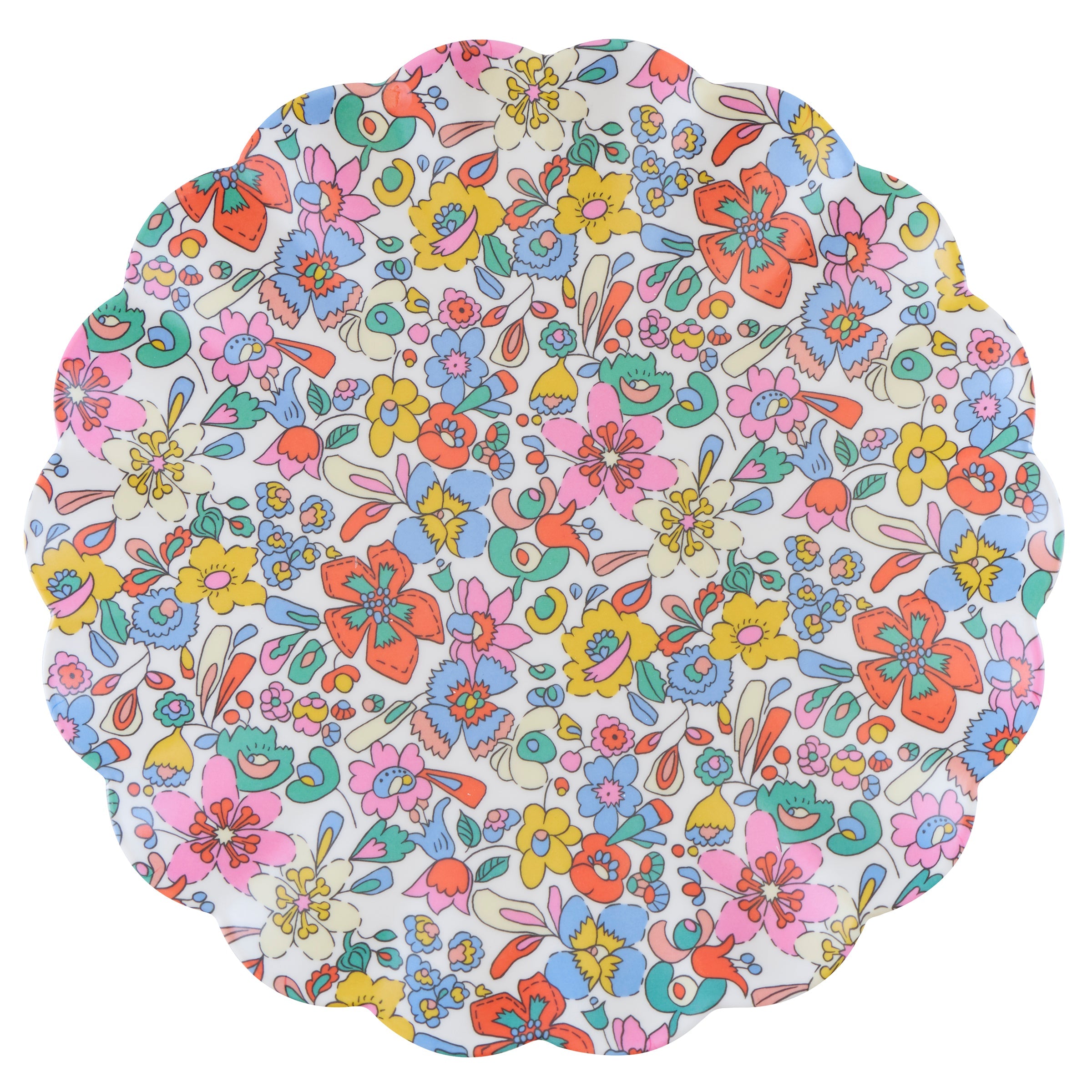 Lenox Everyday Flatware Meri Meri x Liberty Garden Party Large Plates, Set of 6 - Image 2