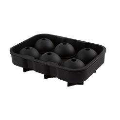 Lenox Everyday Flatware Black Round Silicone Ice Mold