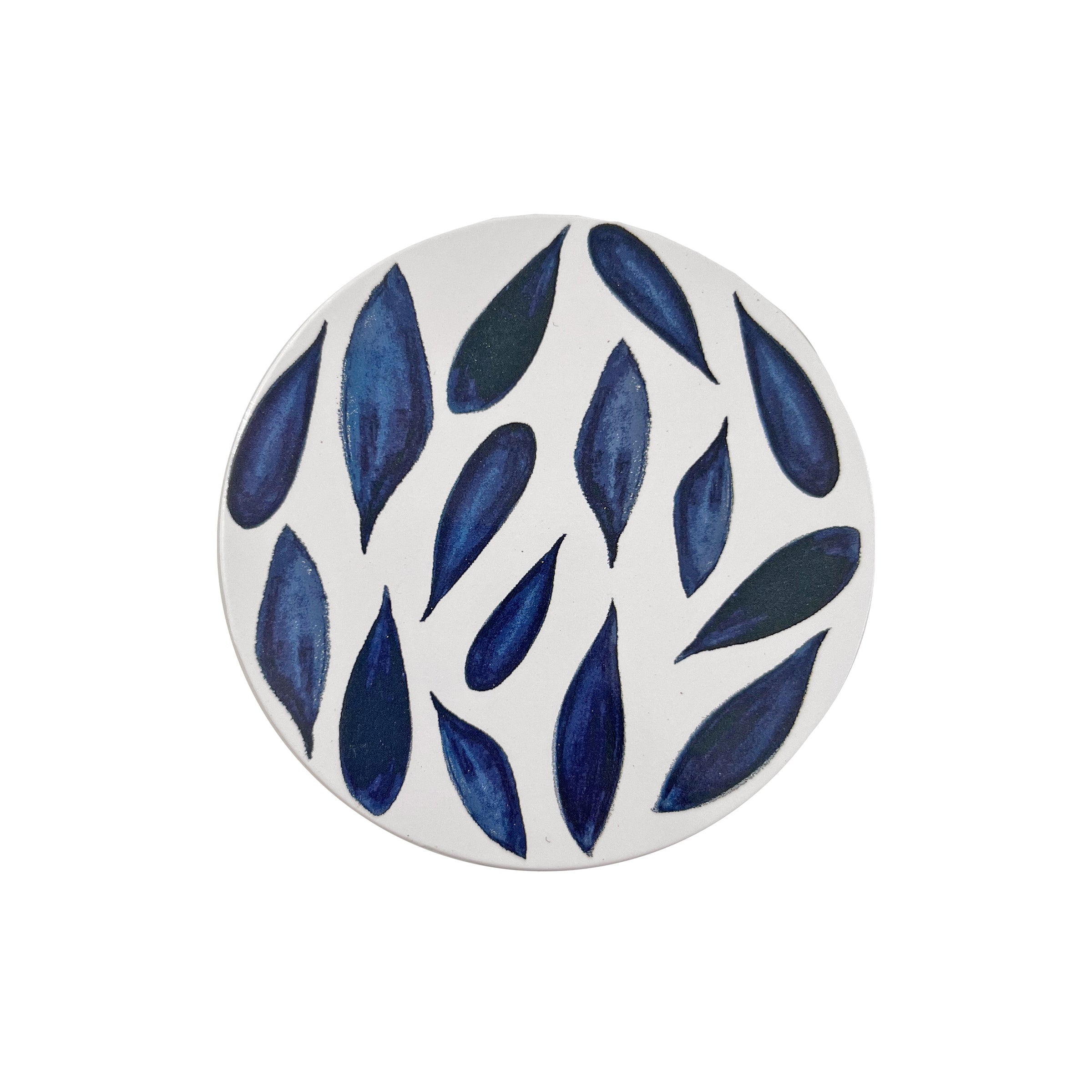 Lenox Everyday Flatware Blue Bay Corkback Coasters, Set of 4 - Image 4