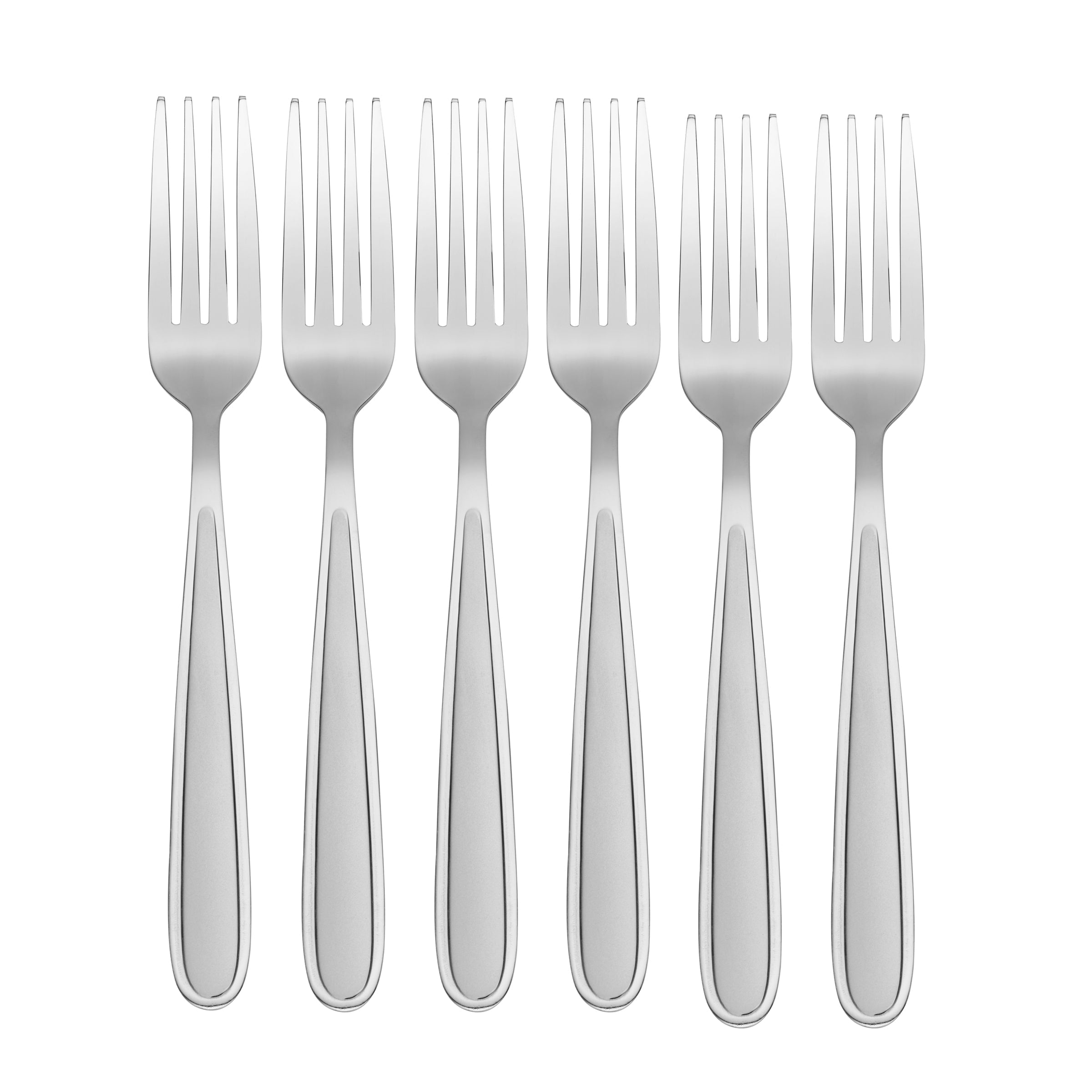 Lenox Everyday Flatware Jordan Dinner Forks, Set of 6