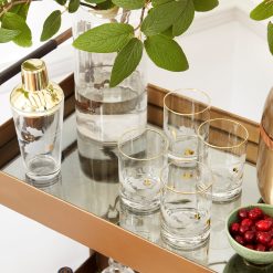 Alternative view of Lenox Everyday Flatware Holiday Gold Double Old Fashion Glasses, Set of 4