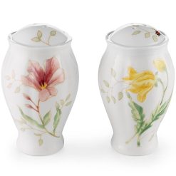 Alternative view of Lenox Everyday Flatware Butterfly Meadow Salt & Pepper Shaker Set