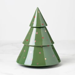 Lenox Everyday Flatware Figural Evergreen Treat Jar
