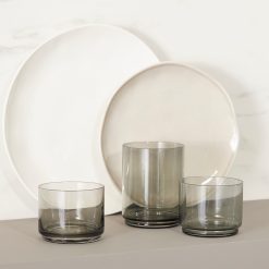 Alternative view of Lenox Everyday Flatware Bay Colors Grey 12-Piece Dinnerware Set