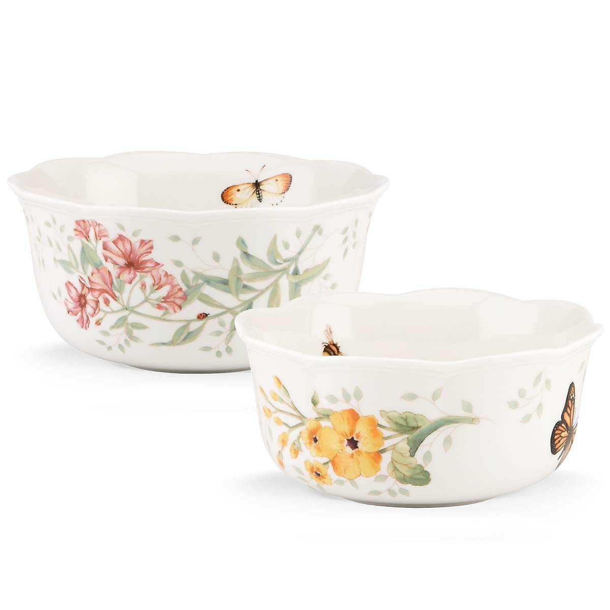Lenox Everyday Flatware Butterfly Meadow 2-Piece Bowl Set - Image 3