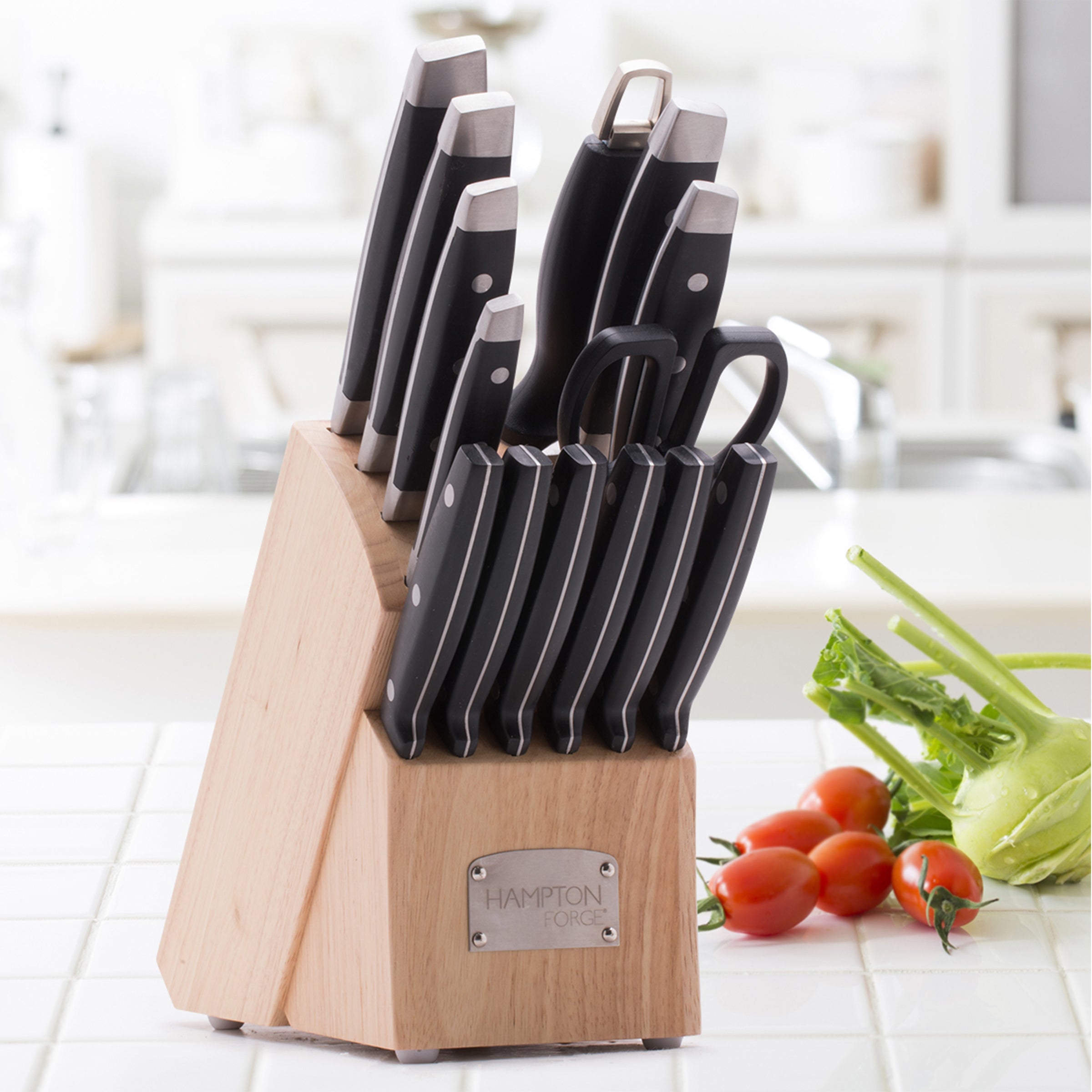 Lenox Everyday Flatware Continental 15-Piece Cutlery Block Set - Image 4