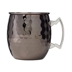 Lenox Everyday Flatware Black Nickel Faceted Moscow Mule Mug