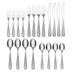 Alternative view of Lenox Everyday Flatware Waylen Sand 20-Piece Flatware Set