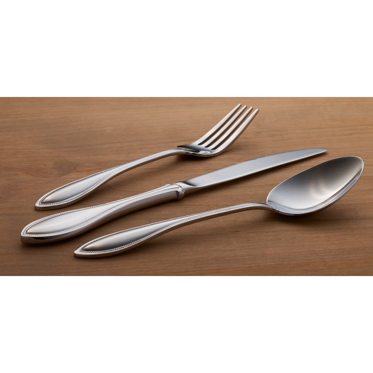 Lenox Everyday Flatware American Harmony Dinner Spoons, Set of 4 - Image 3