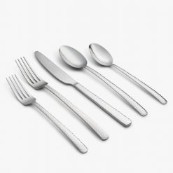 Lenox Everyday Flatware Henrietta Hammered 20-Piece Flatware Set