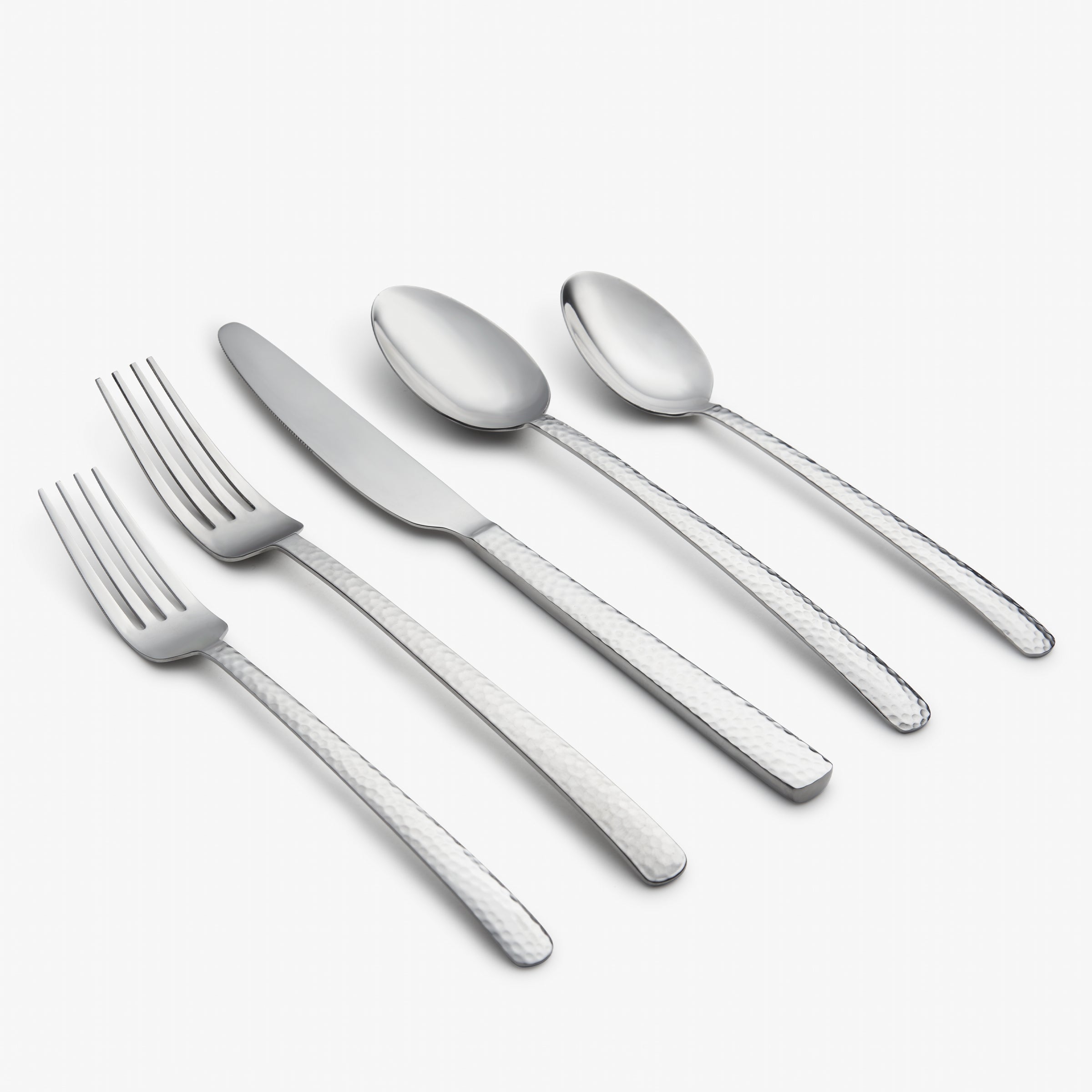 Lenox Everyday Flatware Henrietta Hammered 20-Piece Flatware Set