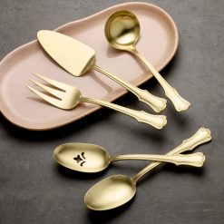 Alternative view of Lenox Everyday Flatware James Street Champagne Satin 5 Piece Hostess Set