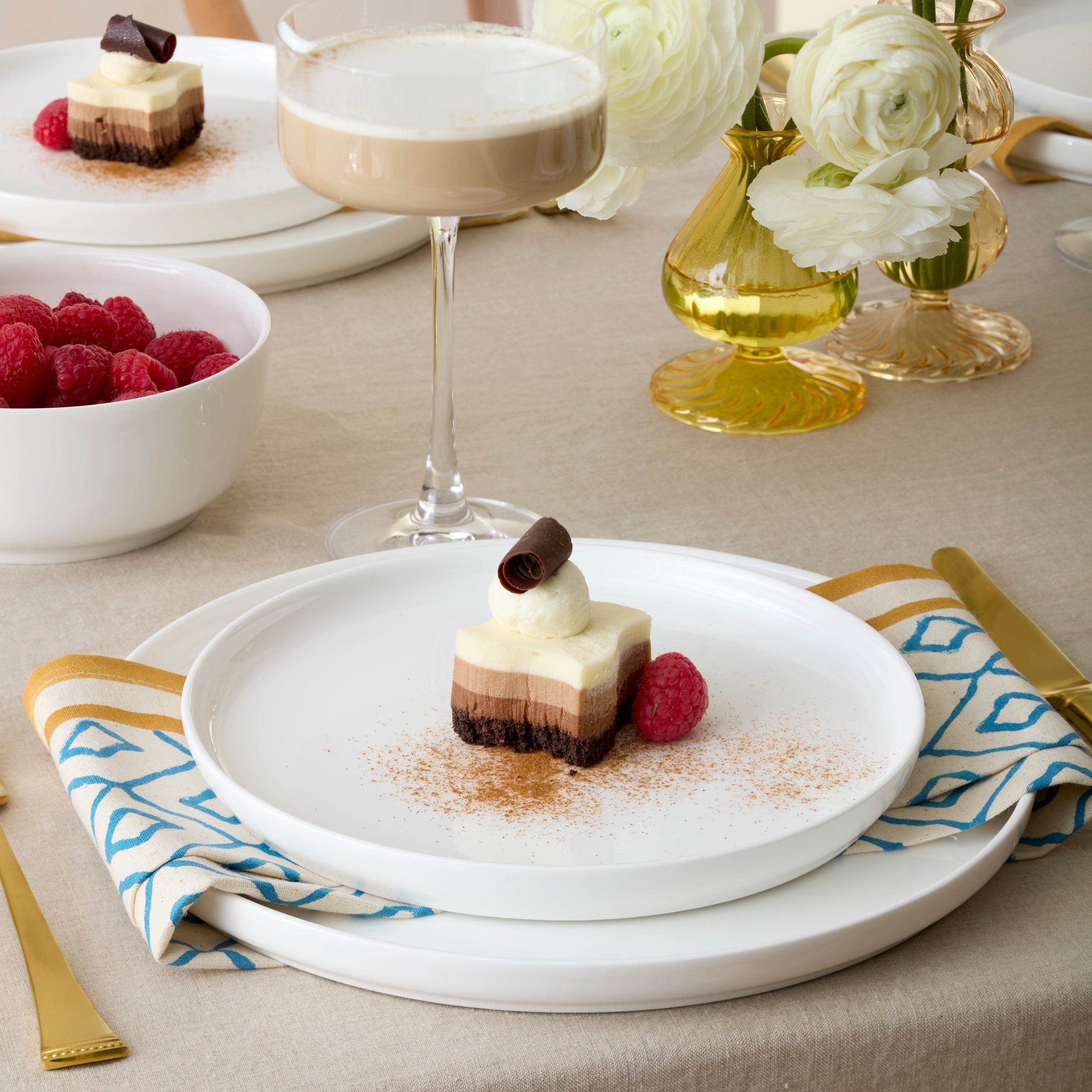 Lenox Everyday Flatware Modern White 24-Piece Dinnerware Set - Image 3